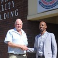 uMATI project manager, Graham Armstrong with Mayor of Mpofana, Xolani Duma, who has offered his full support to the initiative.
