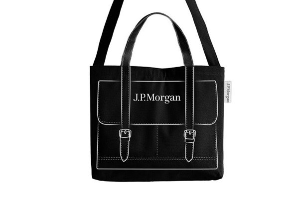 The JP Morgan Chase bag.