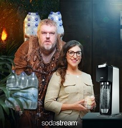 SodaStream campaign highlights 'primitive' use of plastic bottles
