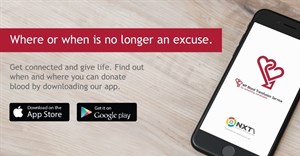 WP Blood app makes donating blood a cinch