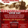 Reefsteamers volunteers invite public to share in the world of steam