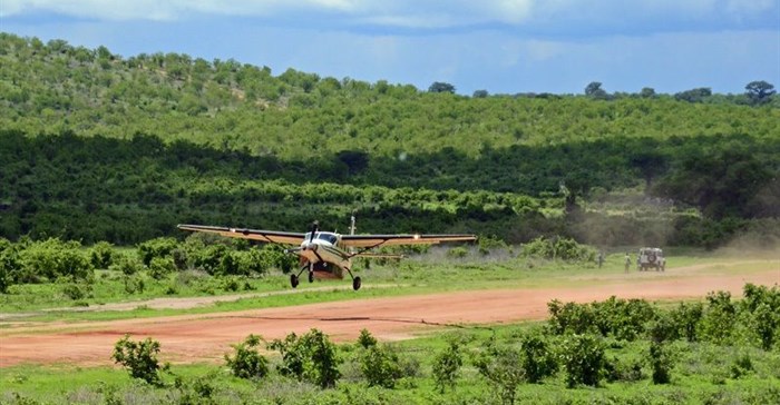Ulf Rydin via  - Msembe airstrip in Ruaha National Park, Tanzania