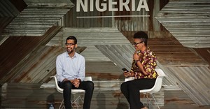 Sundar Pichai, Google CEO, at Google for Nigeria event in Lagos.