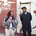 DJ and producer Spoek Mathambo and Khayelitsha's own, Yolanda Fyrus.