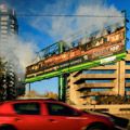 Outdoor Network's burning billboard keeps it legal