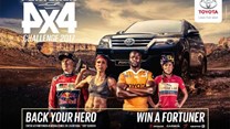 Toyota Fortuner 4X4 enlists support of four sporting heroes for 2017 competition