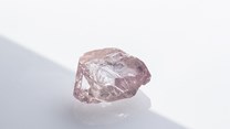 32.33 carat pink diamond extracted from Williamson Mine in 2016. Photo: Petra Diamonds