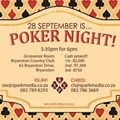 ABF hosts Poker Night on 28 September