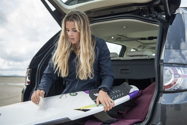 Jaguar Land Rover launches surfboard from upcycled plastic foam