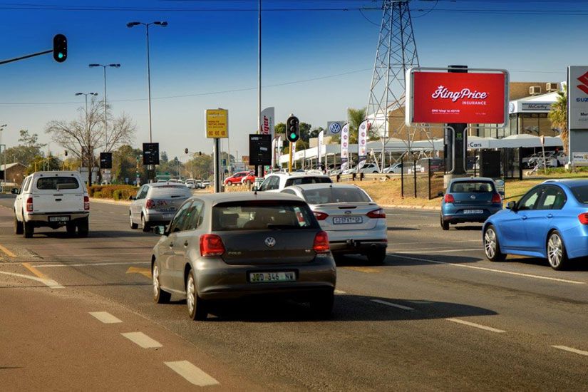 Outdoor Network's new LED digital billboard captivates Pretoria