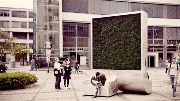 CityTree: The oxygen-producing forest in miniature
