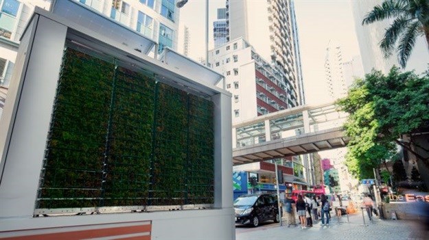 CityTree: The oxygen-producing forest in miniature
