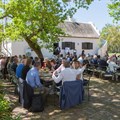 Speakers and delegates enjoy lunch at Spier (Image Supplied)