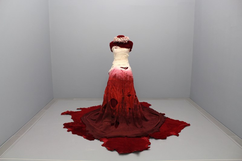 Kudzanai Chiurai in collaboration with Marianne Fassler - Untitled (Dress from Moyo)