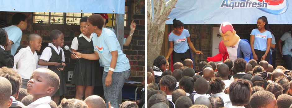 Aquafresh and University of Witwatersrand close off Oral Health Care Month with a bang