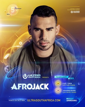 Afrojack, Black Coffee and more added to Ultra SA 2018 line-up