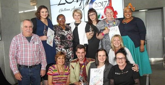 From left to right: Marco Torsius (standing), Back: Esther Malan, Dorah Sitole, Marthinette Slabber Stretch, Glynnis Horning, Christa Swanepoel, Zola Nene. Front: Madeleine de Villiers, Herman Lensing, Suzanne Crozier, Abigail Donnelly and Anna Montali.
