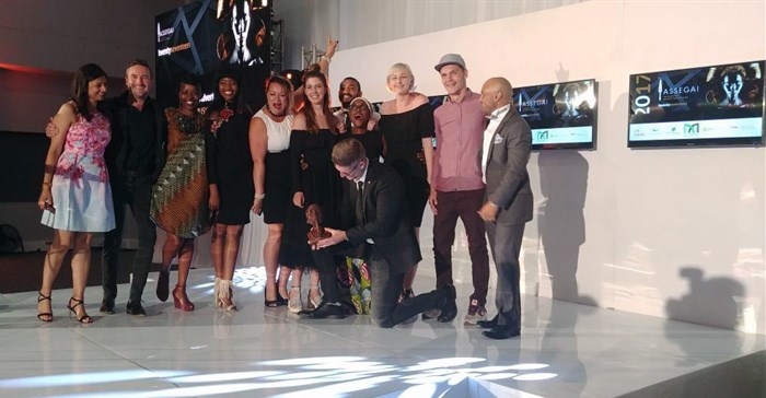Halo agency, winner of the Nkosi Award for the highest ranking campaign at the Assegai Awards.