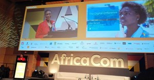 Lillian Barnard from Microsoft SA giving us some insight on digital transformation at AfricaCom.