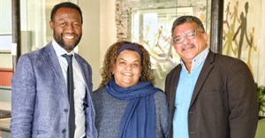 L-R: Professor William Gumede of the Democracy Works Foundation, Inyathelo programme director Nazli Abrahams and Noel Daniels, CEO of the Cornerstone Institute and Inyathelo board member.