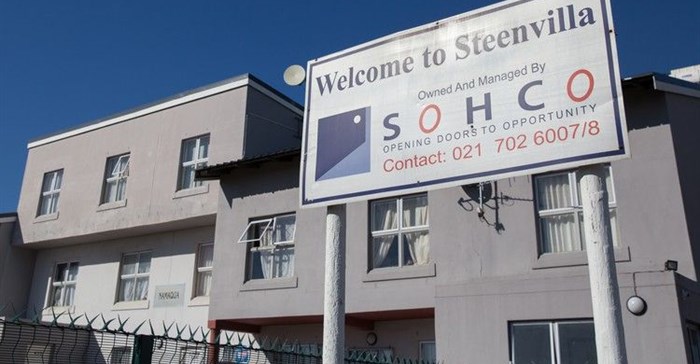 Steenvilla in Cape Town’s south peninsula is an example of a rent-based state-subsidised social housing project. Photo: Ashraf Hendricks