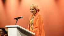 UN deputy secretary-general Amina J Mohammed delivering the 15th Nelson Mandela Annual Lecture in Cape Town on 25 November 2017. (Image: )