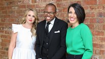 Mela Events owners,Enelra Booth (L) and Tiziana Tucci (R) with M&N Brands Group CEO, Zibusiso Mkhwanazi.