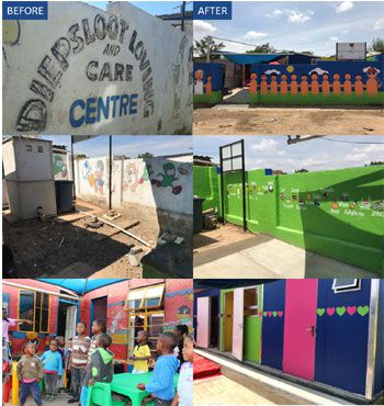 TLC Marketing Worldwide gives some TLC to the Diepsloot Community Loving and Care Centre