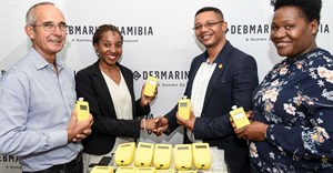 Launching the Debmarine Namibia campaign.