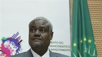Moussa Faki Mahamat, chairperson of the African Union Commission.