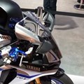 Yamaha motorcycle comes on command at CES event