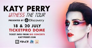 Katy Perry to tour South Africa