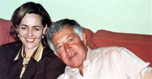The Rightfords - Gillian with father-in-law, Bob.