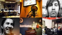 Enslin, and scenes from the Produce Sound studios.