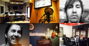 Enslin, and scenes from the Produce Sound studios.