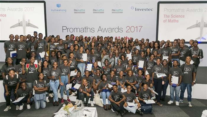 Class of 2016 in the 2017 Promaths awards.