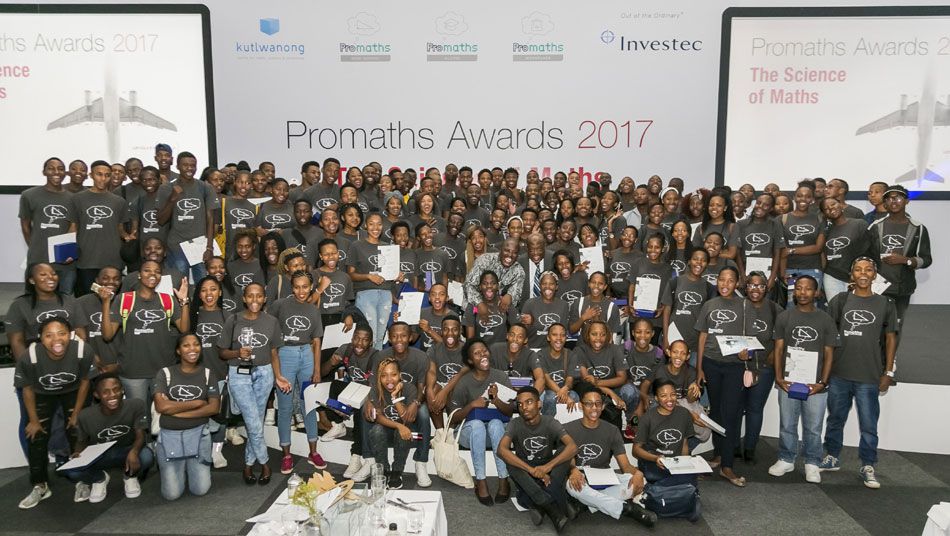 Class of 2016 in the 2017 Promaths awards.