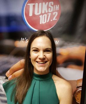Ms Leanne Kunz, newly appointed station manager at Tuks FM