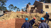 Lutubeni Clinic, one of eight being constructed in the Eastern Cape