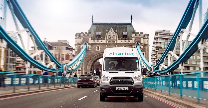 Chariot shuttle service now in London