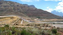 China Crisis via  - The Berg River Dam, located near Franschhoek, is one of the principal dams in the Western Cape Water Supply System.