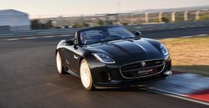 Jaguar F-Type thrills with topless fun