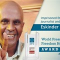 Ethiopian journalists Eskinder Nega and Woubshet Taye released