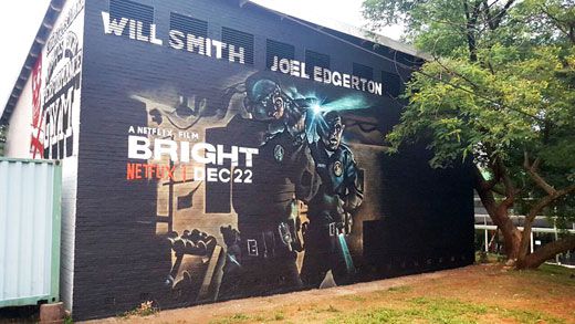 Mischief Media heads up Netflix Bright OOH graffiti campaign