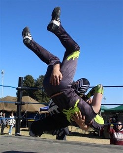 Fight or flight at HWA's wrestling matches at the Rand Show