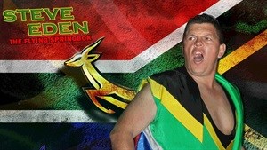 Steve Eden, The Flying Springbok, is set to thrill the Rand Show crowds in the HWA Wrestling Ring