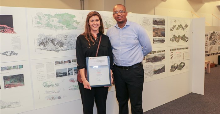 Louise Brukman wins Corobrik’s Most Innovative Final Year Landscape Architecture Award 2017