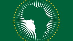 African Union flag.
