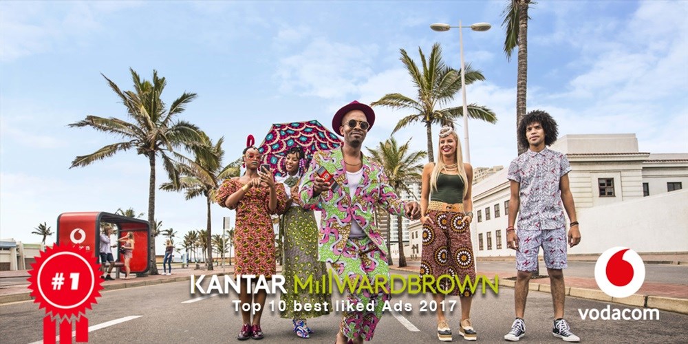 South African consumers vote Vodacom and KFC into top 10 best-liked ads