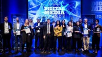 Winners of the Wan-Ifra European Digital Media Awards, in Copenhagen on 10 April 2018. Image supplied.
